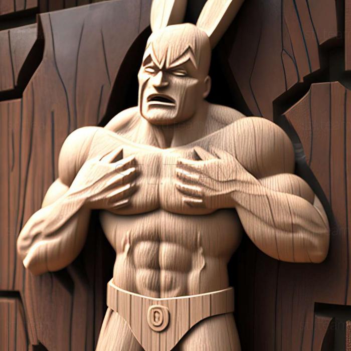 3D model Super Bunny Man game (STL)
